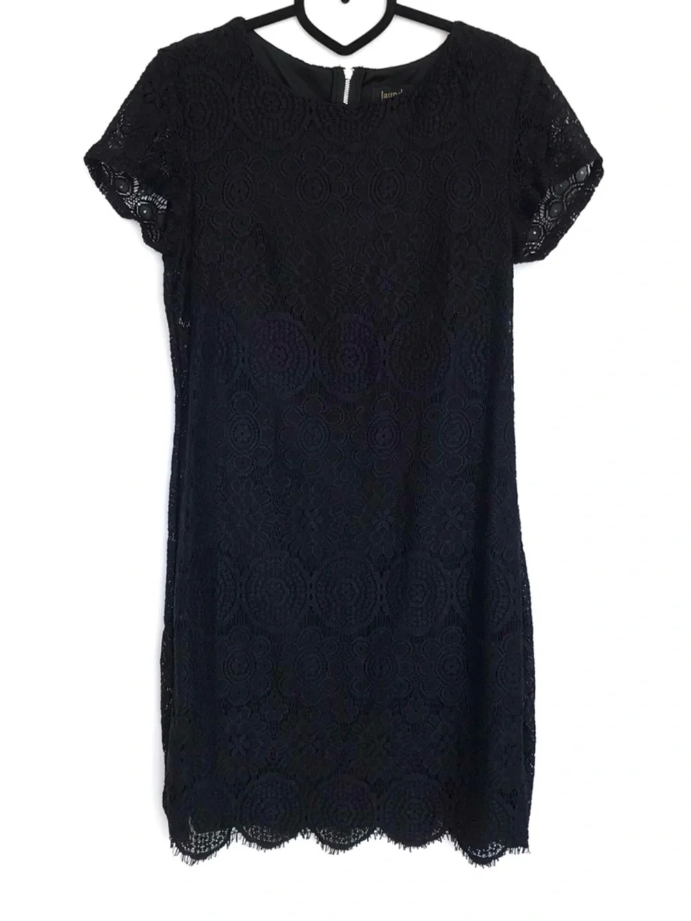 laundry by shelli segal lace shift dress Lace Sheath Dress